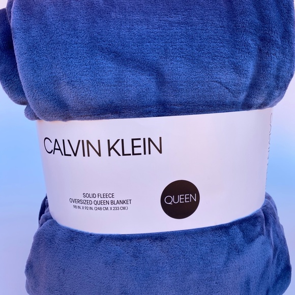 Calvin Klein Bedding Calvin Klein Oversized Queen Blanket Plush